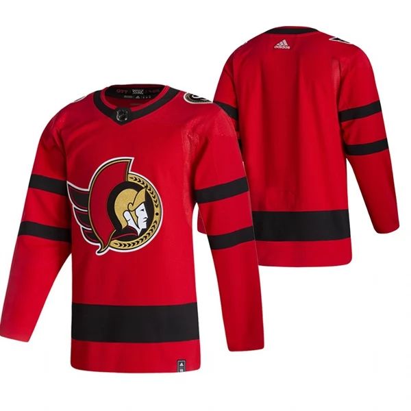 Ottawa Senators Trikot Blank 2022 Reverse Retro Rot Authentic